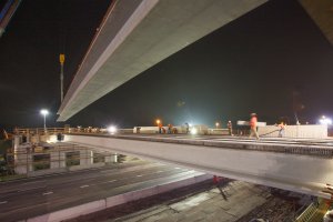 Haitsma Beton levert compleet Groenedijk viaduct in prefab